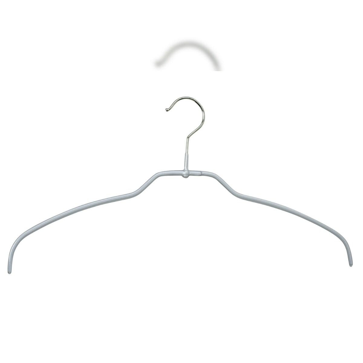 MAWA Kleiderbügel für Oberteile Silhouette FT, 20er Set, silber, 42 cm, 0412015000 Image