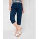 5-Pocket-Jeans RAPHAELA BY BRAX "Style CORRY CAPRI" Gr. 46K (23), Kurzgrößen, blau Damen Jeans 5-Pocket-Jeans