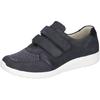Klettschuh WALDLÄUFER "M-IRA-Soft", Damen, Gr. 6 (39), blau (dunkelblau), Nubukleder, Textil, klassisch, Schuhe, Halbschuh, Komfortschuh in besonders breiter Schuhweite M (extraweit)