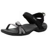 Sandale TEVA "Verra", Gr. 41, schwarz (antiguous bl), Textil, Synthetik, sportlich, Schuhe