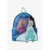 Women's Loungefly X Disney Princess Jasmine Aladdin Lenticular Mini Backpack by Loungefly in Blue