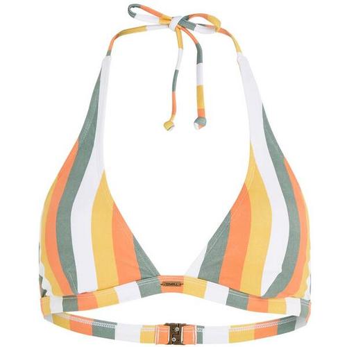 O'NEILL Damen Bikinioberteil MARGA TOP, Größe 36C in Orange Multistripe