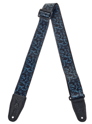 Levys Poly Strap 2" B&G Skulls