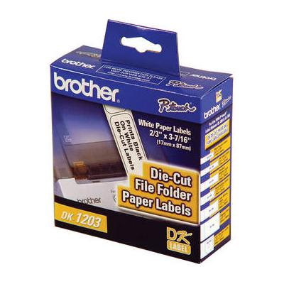 Brother DK1203 Die-Cut Shipping Paper Labels (Whit...