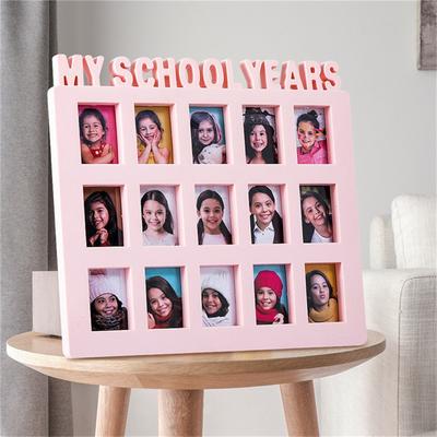TEMU Kids Years Growth Document Photo Frame, Halloween, Thanksgiving And Christmas Gift Image