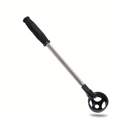 TEMU Stainless Steel Golf Ball Retriever - Telescopic Tool For Picking - Perfect Golf Accessory For Men - Gift Idea
