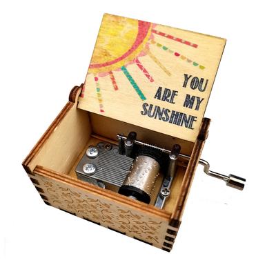 TEMU 1pc Cranked Box - For Wife, Husband, , And - Plays My - For , 's Day, And Anniversaries Image