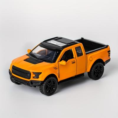 Pickup Truck Off-road Vehicle Cargo Car Alloy High-end Car Ornament Car Model Children's Toy Pull Back Car