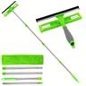 """1pc Window Squeegee With 67"" Long Handle, Window Cleaning Squeegee Kit Include Window Cleaning Cloth 2 In 1 Window Cleaner, Car Squeegee And A Long Window Squeegee For Window, Car And Glass"""