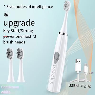 Rechargeable Electric Toothbrush Set For Couples -...
