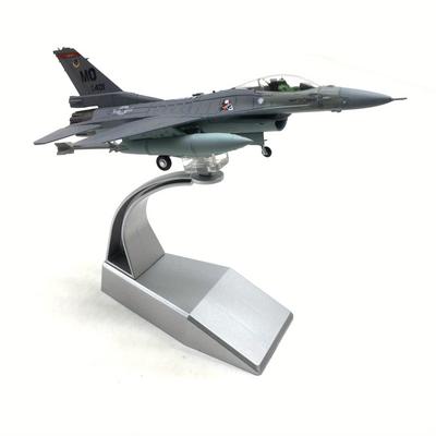1:100 Scale F-16c Fighting Falcon Diecast Metal Fighter Jet Model - Perfect For Collection And Gift Giving!