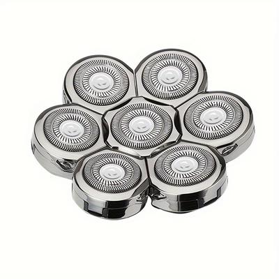 TEMU Men's Electric Replacement Shaver Heads, 7d Electric Replacement Razor Heads For Electric Shaver, Shavers Blades Replacement Accessories Image
