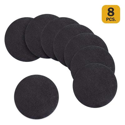 TEMU 8pcs Black Round Drawing Boards, Mandala Dot Painting Drawing Boards -winter, New Year Image
