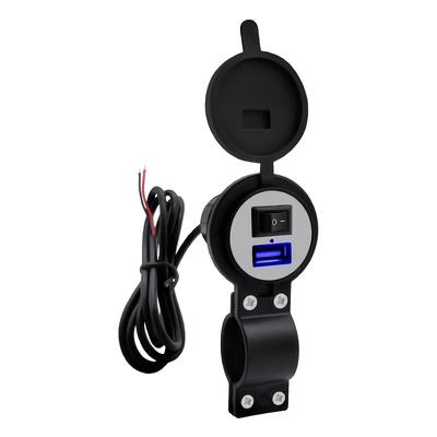 Motorcycle Usb Charger, 5v 2a Fast Charging Waterp...