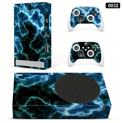 Sticker Skin For Xbox Series S Gamepad Joysticks Skin Decal Cover For Xbox Series S Console And 2 Controllers, Gaming Gift