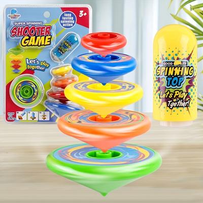 Halloween Durable Stackable Spinning Tops For Kids...