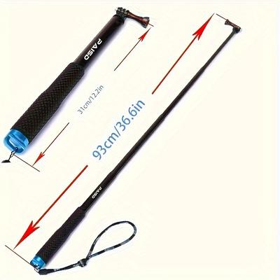 TEMU For 12 Selfie Stick Aluminum Alloy Long Rod Length Up To 92cm Suitable For Hero 12 11 10 9 Action Camera