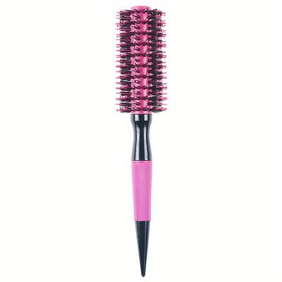 TEMU 1pc Round Brush Professional Curly Hair Comb Round Roller Comb Barber Hair Styling Comb Image