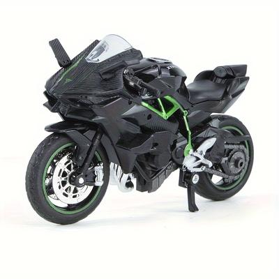 1/18 Kawasaki H2r Simulation Alloy Steering Shock Absorber Motorcycle Model Toy Decoration