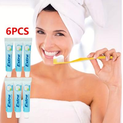 6pcs/set Fresh Breath Toothpaste, Peppermint Tooth...