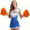 12pcs Cheerleading Pom Poms, For Sports Events, Dance Performance