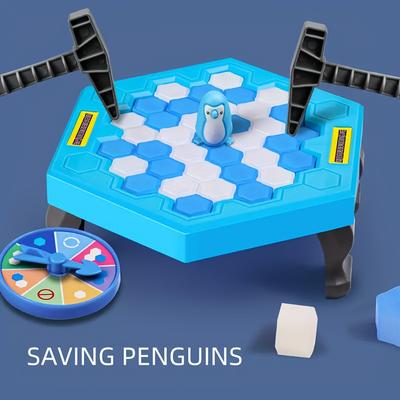 Penguin Knocking Ice Toy Penguin Knocking Wall Board Game Parent-child Interactive Ice Breaking Penguin