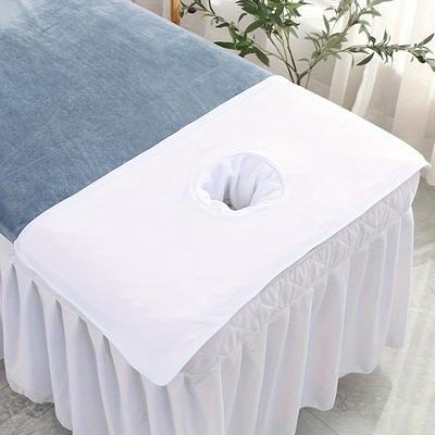 40*80cm Beauty Spa Massage Table Planking Face Towel With Hole Bed Bandana
