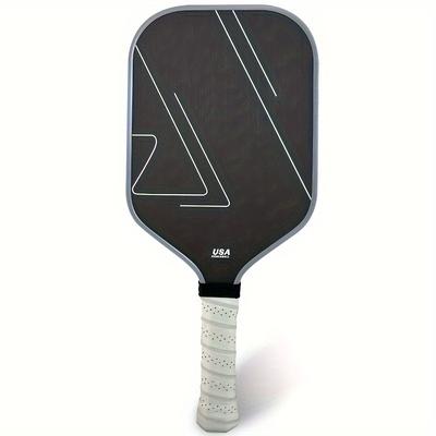 Carbon Fiber T700 Fabric Texture Pickleball Paddle, 16mm Pickleball Racket With Roughness And High Friction, Usa Pickleball Approved