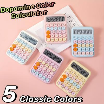 1pc Flexible Keyboard Dopamine Color 12-digit Mech...