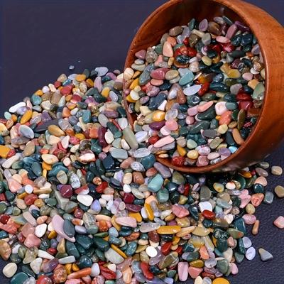100g/150g/200g Fish Tank Bottom Sand, Mini Crystal Stones In Small Packages, Alxa Agate Crystal Stones Add A Natural Flavor To Your Aquarium, Small Aquascape Stones