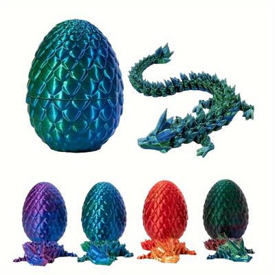 3d Printed Articulated Dragon Landscaping Flexible Ornament Toy Model Home Office Decoration Gifts