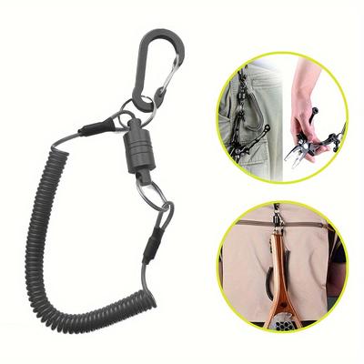 TEMU Hand Rope Fishing Magnetic Hook, Suitable For Fishing, Mountaineering, Cycling, Outdoor