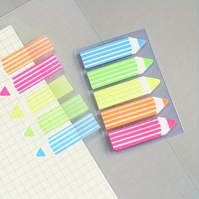 5 Packs/set (100 Sheets/pack) Colorful Pencil Styl...
