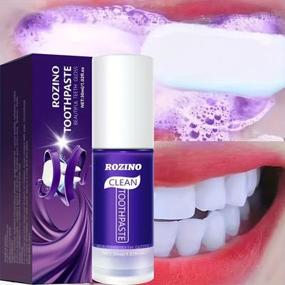 1pc Purple Toothpaste, Toothpaste For Teeth Cleaning, Fresh Breath Teeth Washing Toothpaste, Deeply Cleaning At Home Travel