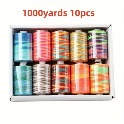 10pcs 1000yards 402 Polyester Thread Sewing&quilti...