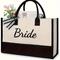 TEMU Bridal Gifts Bags, Bridal Shower Gift Bags For Bridal Engagement Weddings, Reusable Shopping Bag