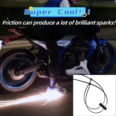1pc, Sole Spark Stone, Motorcycle Cool Sparkling P...