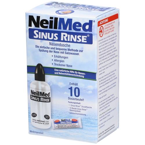 Sinus Rinse Nasendusche inkl.10 Btl.Nasenspülsalz 1 St Salz