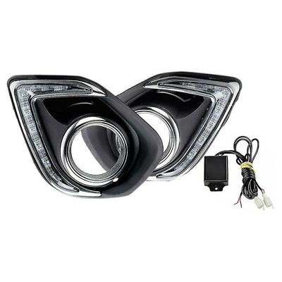 Woosien - Auto Led Drl Tagfahrlicht Tageslicht Wasserdicht Nebel Kopf Licht Lampe Für Asx 2013 2014 Image