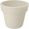 Elho - vaso green basics top planter 47CM bianco cotone