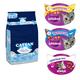 20l Catsan Hygiene Plus Cat Litter + 8 x 60g Salmon Temptations Whiskas Cat Snacks + 8 x 60g Chicken & Cheese Temptations Whiskas Cat Snacks