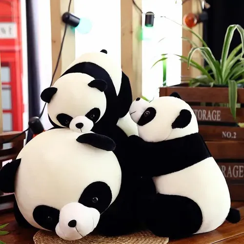 30cm Plüsch tier Riesen Panda Puppe große Party Größe Panda Puppe Geburtstags geschenk für Mädchen