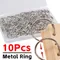 Anneaux de Reliure en Métal pour Livre, Cerceaux en Cuir oral elu, 38mm, 50mm, Bricolage d'Album,
