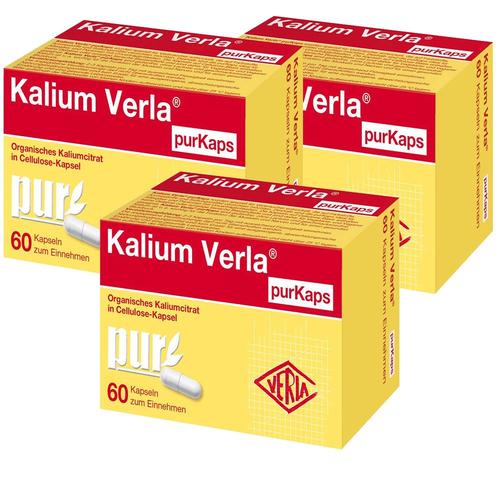 Kalium Verla Purkaps 3er-Pack 3x60 St Kapseln