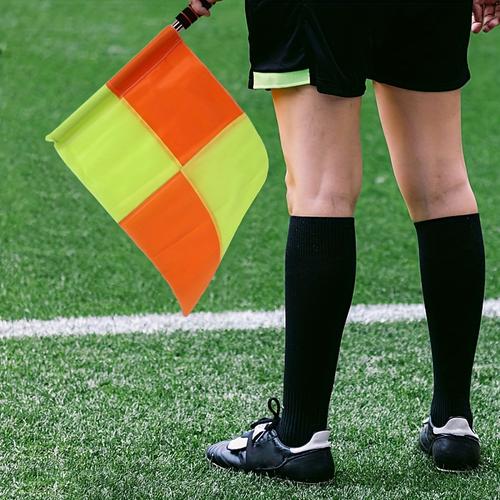 Football Linesman Flags For Football Training, Football Referee Flag