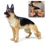 """Large Dog Figurine, 7.9"" German Shepherd Figurine, Highly Detailed Action Figure Toys, Realistic Animal Figure Dog Toy, Military Soldiers Dog Model Figurine For Christmas Birthday Gift"""