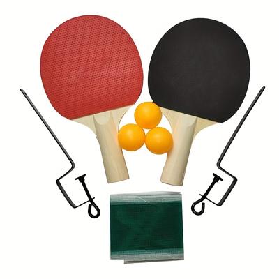 3 Balls, Convenient Portable Table Tennis Set With...