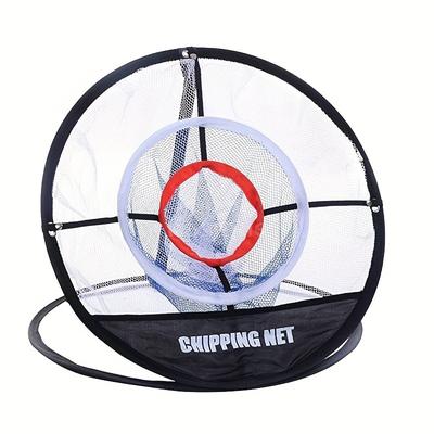 TEMU 1pc Pop Up Golf Chipping Net, Portable Folding Golf Training Net, Golf Net For Indoor Or Outdoor Swing - Practice And Game Improvement