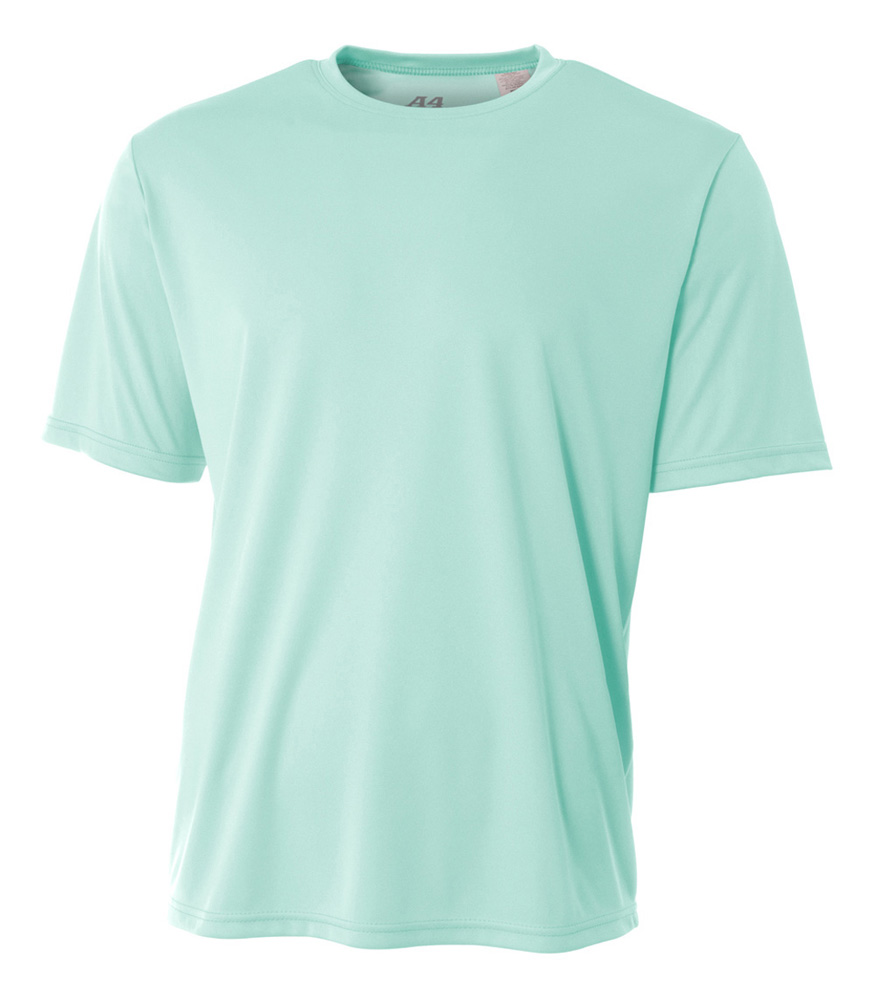 A4 NB3142 Youth Cooling Performance Crew T-Shirt in Pastel Mint | Polyester A4NB3142