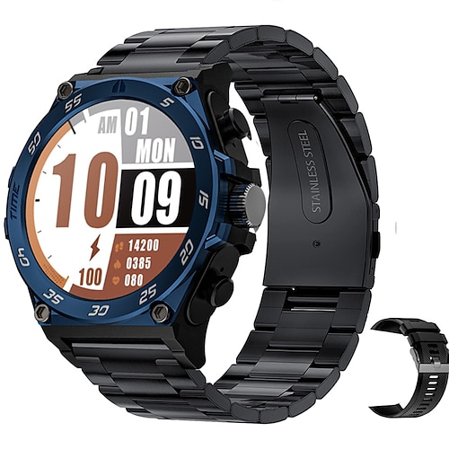 2024 Smart Watch TWS-Headset 2-in-1 Bluetooth-Anruf Outdoor-Sportuhr 400 mAh Akku Herzfrequenz Blutdruck Schlaf Smartwatch